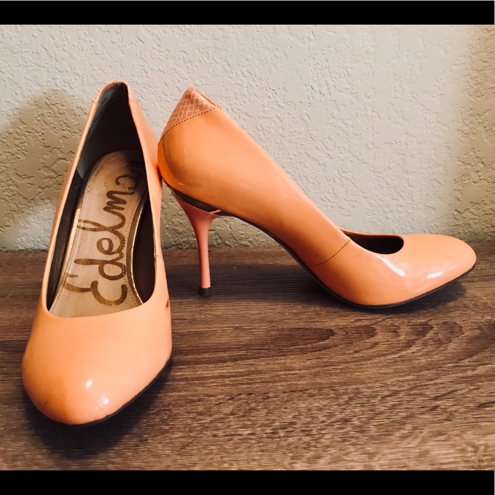 Coral heels